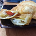 El cooksnap de Claudia Isabel cuando hizo Empanadas de queso 🧀.
