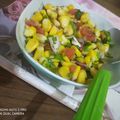 Priyanka Sharma का कुकस्नैप जब उन्होंने चीज़ कॉर्न चाट (cheese corn chaat recipe in Hindi) बनाया था।