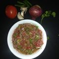 Dipika Bhalla's cooksnap of when they made ટામેટા ની ચટણી (Tomato Chutney Recipe In Gujarati).