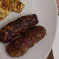 Aamna Saad's cooksnap of when they made Bihari Seekh Kabab.