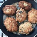 Cooksnap Dorocik. z czasów, kiedy przygotował Kotlety mielone z serem i pieczarkami.