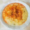 Gotriánné Arany Angéla Cooksnap-ja, amikor elkészítette a(z) Tökfőzelék pörkölttel receptet.