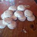 El cooksnap de Peter cuando hizo Alfajores de maizena.