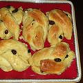Cooksnap dari mejcmom untuk resep Roti Kepang Kismis Tanpa Ulen