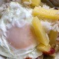 El cooksnap de Paula Nuche cuando hizo Arroz con papitas.