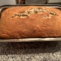 El cooksnap de Georgina Cozzo cuando hizo Budín de banana exprés! En licuadora!! Esponjoso y húmedo! 1 2 3. Receta original de Adri Cocina!🌷.