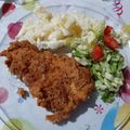 El cooksnap de Carballo Bea cuando hizo Pollo frito estilo americano.