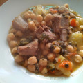 El cooksnap de Lucia Ribas cuando hizo Guiso de costilla de cerdo y garbanzos.