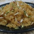 Kanta Gulati का कुकस्नैप जब उन्होंने मूंग दाल का हलवा (Moong dal ka halwa recipe in Hindi) बनाया था।