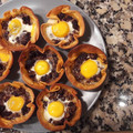 El cooksnap de Pedro Martinez Martin cuando hizo Tulipas de chistorra y huevo de codorniz.