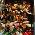 El cooksnap de Paola Santos cuando hizo Verduras al horno.