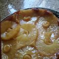 El cooksnap de Sindy Rivas cuando hizo Volteado de piña.