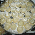 El cooksnap de Violeta Almonte cuando hizo Masa para sorrentinos.