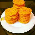 Jayshree Doshi's cooksnap of when they made ચોખાના લોટની ચકરી (Rice Flour Chakri Recipe In Gujarati).