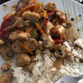 El cooksnap de Lorena ospina trujillo cuando hizo Verduras con pollo salteadas tipo shop suey.