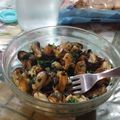 El cooksnap de analiadevas cuando hizo Mejillones a la provenzal.