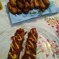 El cooksnap de Sid Maldonado cuando hizo Banderillas de salchichas.