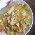 El cooksnap de Oswaldo Paredes cuando hizo SOPA DE FIDEOS🍜 con MENUDENCIAS DE POLLO.