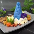Cooksnap dari Bunda_Kanugrahan untuk resep Nasi Biru (Nasi Uduk Bunga Telang)