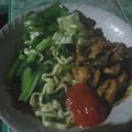 Cooksnap dari ayushinta91 untuk resep Mie ayam ala rumahan (rasa kaki lima)