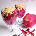 Cooksnap dari Riska Dwi A untuk resep Salad Susu Keju Buah Naga