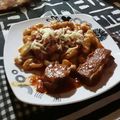 El cooksnap de Diego Daniel Ruiz Castro cuando hizo Ñoquis de papa y harina con tuco de pollo.
