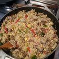 El cooksnap de Cristian Rodriguez cuando hizo Chow fan de carne.