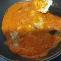 El cooksnap de Esther Pérez cuando hizo Filetes de lomo de cerdo en salsa de pimientos del piquillo.