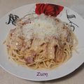 Cooksnap από Ζωη Λεμπεση στη συνταγή Μακαρονάδα αλά κρεμ με μπέικον και μανιτάρια