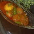 Fatima's Cook Book's cooksnap of when they made Red spicy chicken koftay.