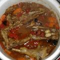 El cooksnap de Suleyma Ardon Novas cuando hizo Pollo o Gallo en Chicha.
