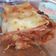 El cooksnap de Raquel Matthias cuando hizo Lasaña Mixta de carne y jamón y queso.