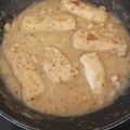 El cooksnap de Leti Serrano Villalba cuando hizo Merluza en salsa verde con gambas.