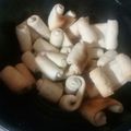 El cooksnap de Laura cuando hizo Cuernitos y bizcochitos de grasa.
