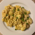 El cooksnap de Ernesto cuando hizo Risotto de bacalao.