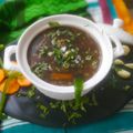 Alpa Pandya's cooksnap of when they made હોટ એન્ડ સોર સૂપ (Hot and Sour Soup Recipe In Gujarati).