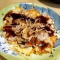 李懿蓁 的 簡單做清冰箱料理-無麵粉大阪燒 cooksnap