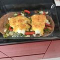 El cooksnap de Alberto AL cuando hizo Lomos de bacalao gratinado.