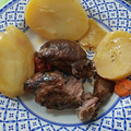 El cooksnap de Jaume TC cuando hizo Carrilladas de cerdo al horno.