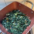 Cooksnap dari Dapur Objin untuk resep Tumis Daun Singkong Ikan Peda