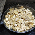 El cooksnap de Jose Luis Garcia Real cuando hizo Tofu con pollo y setas.