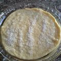 El cooksnap de Viviana Mar cuando hizo Budín de coco.