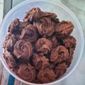 Cooksnap dari Rayi Is Indraeni untuk resep Semprit coklat