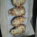 El cooksnap de Rocío cuando hizo Berenjenas rellena de atún y champiñón.