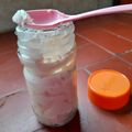 El cooksnap de Eliana cuando hizo Queso crema casero.