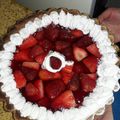 El cooksnap de Cami Galeano cuando hizo Tarta de Frutillas.