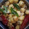 Danisha David's cooksnap of when they made பீச் சுண்டல்.