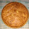 El cooksnap de Mariana Poblet cuando hizo Tarta de Cebolla y Queso.