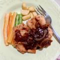Cooksnap dari virda untuk resep Chicken Steak BBQ Sauce (Simple)