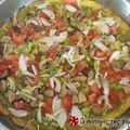 Cooksnap από vasiliki ver στη συνταγή Πίτσα με πέστο, πιπεριές και ελιές